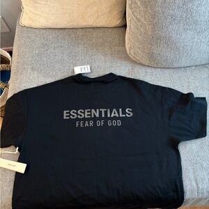 Fear of God Essentials Black T-Shirt